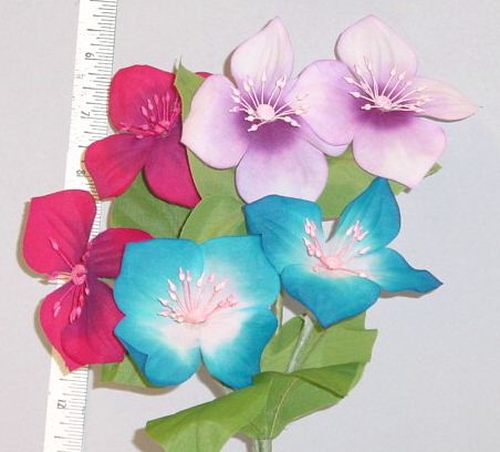 Clematis By 2 -- European handmade