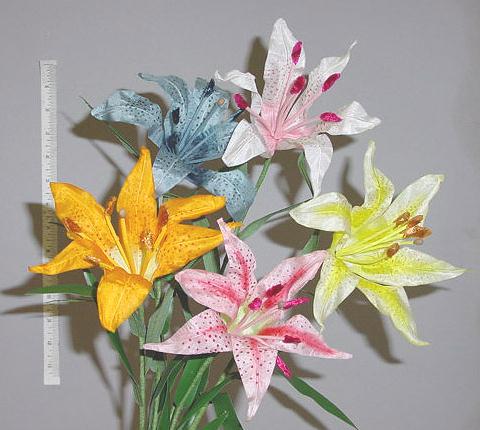 Double Pettal Silk Lily