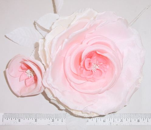 Large Rose and Bud