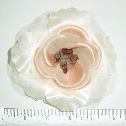 Satin & Organdy Rose