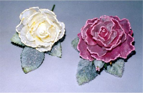 Open Weave Rose