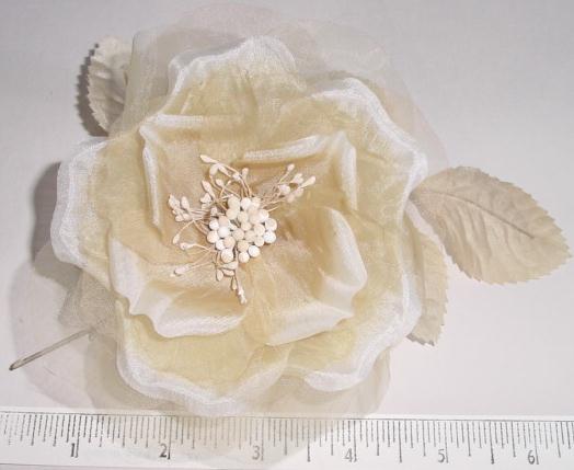 Silk & Organdy Blossom