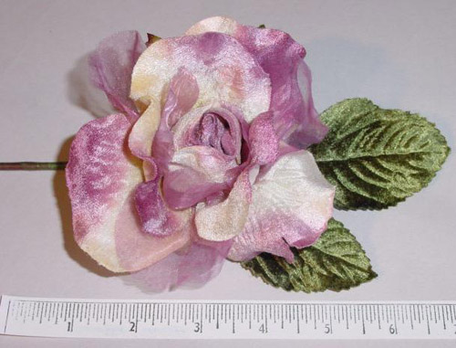 Velvet & Organdy Rose