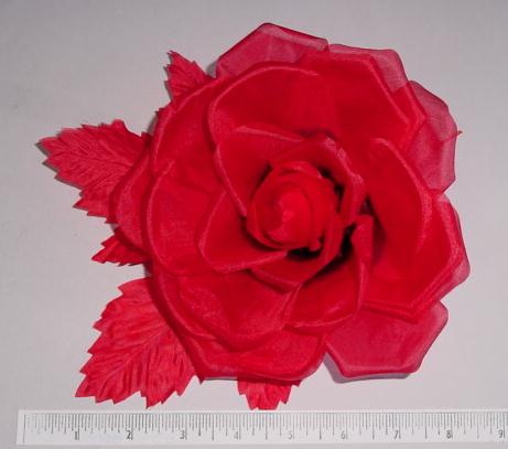 Large Flat Rose