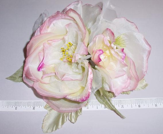 Large Rose & Bud