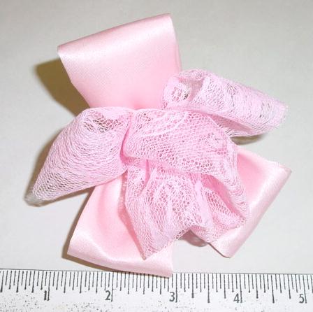 Ribbon and Lace Blossom floral trim
