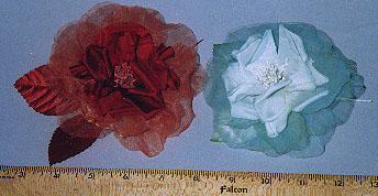Organdy & Silk Blossom with Pep Center